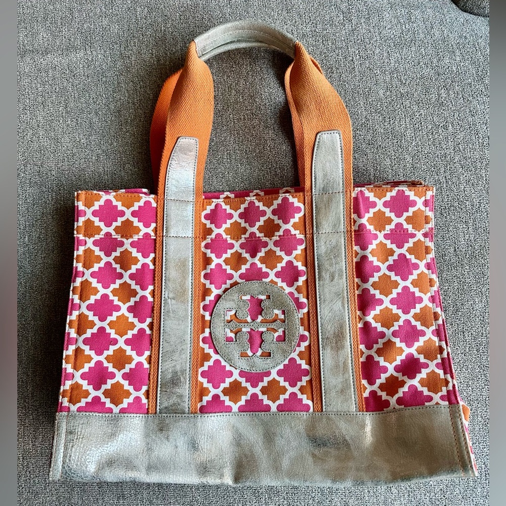 Tory Burch Canvas Tote Bag